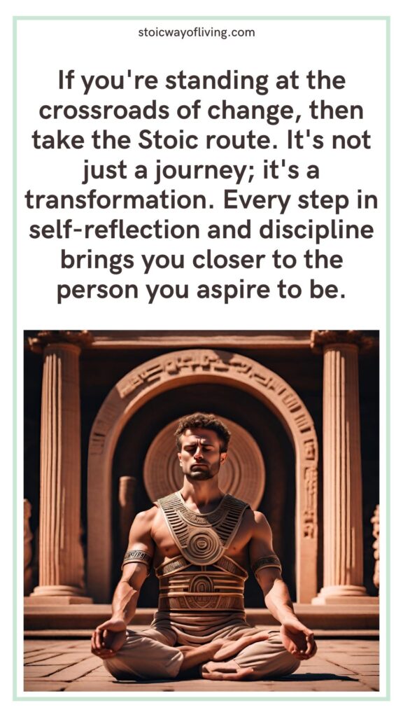 Transform Yourself through stoicism