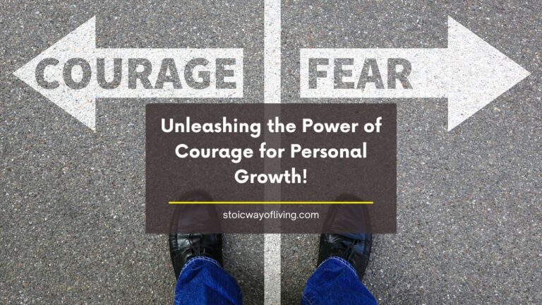 Courage for Personal Growth