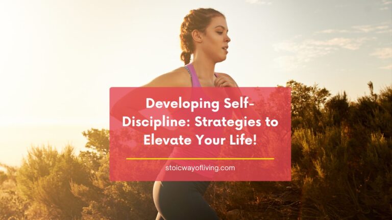 Developing Self-Discipline